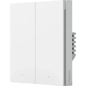 Aqara Выключатель настенный двухклавишный Smart Wall Switch H1 Zigbee 3.0 White AK074EUW01/WS-EUK04