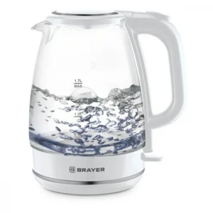 BRAYER 1030BR-WH Чайник, 1.7 л., 2200 Вт