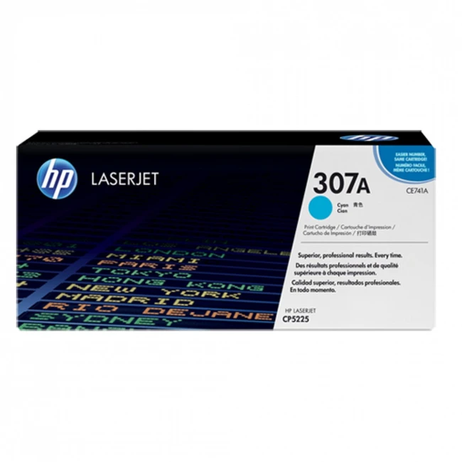 Лазерный картридж HP 307A Голубой CE741A