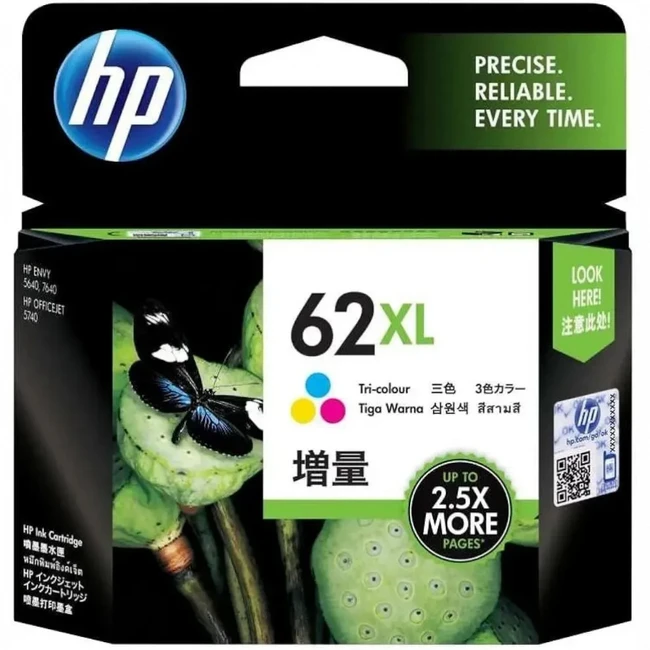 Струйный картридж HP C2P07AE (№62XL) Color