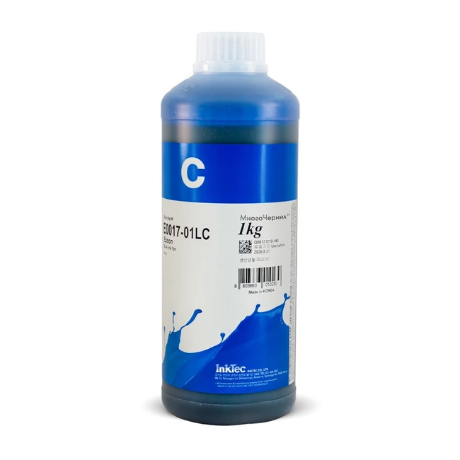 Струйный картридж InkTec E0017 Cyan 500ml E0017C_Ink