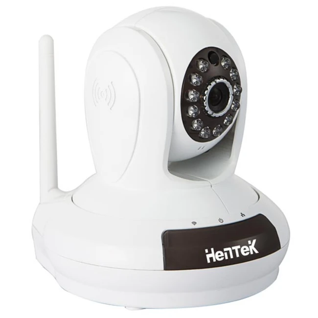 IP видеокамера HenteK HK-P2P006 PTZ-поворотная, Внутренней установки, WiFi + Ethernet, 3.6 мм, CMOS, 1.3 Мп ~ 1280×960 SXGA