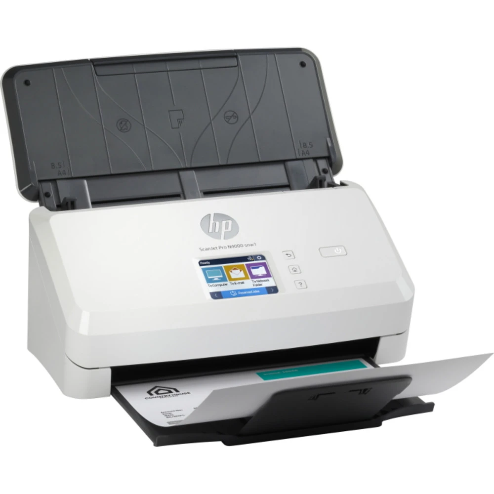 Скоростной сканер HP ScanJet Pro N4000 snw1 6FW08A A4, CIS