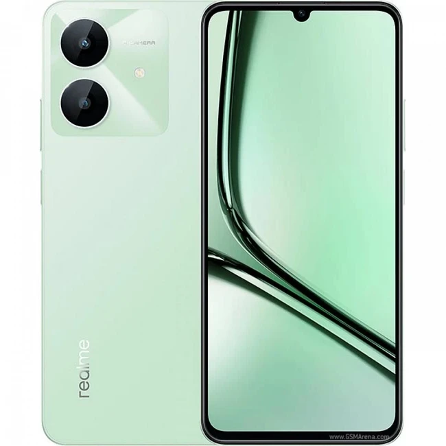 Смартфон REALME Note 60x 4/128Gb Green (RMX3938) 6941764449008 128 Гб, 4 Гб