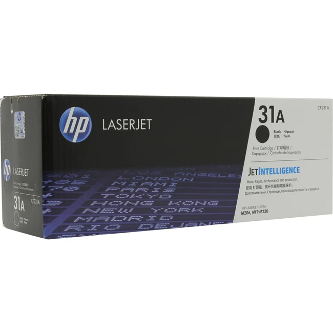 Лазерный картридж HP 31A Черный CF231A
