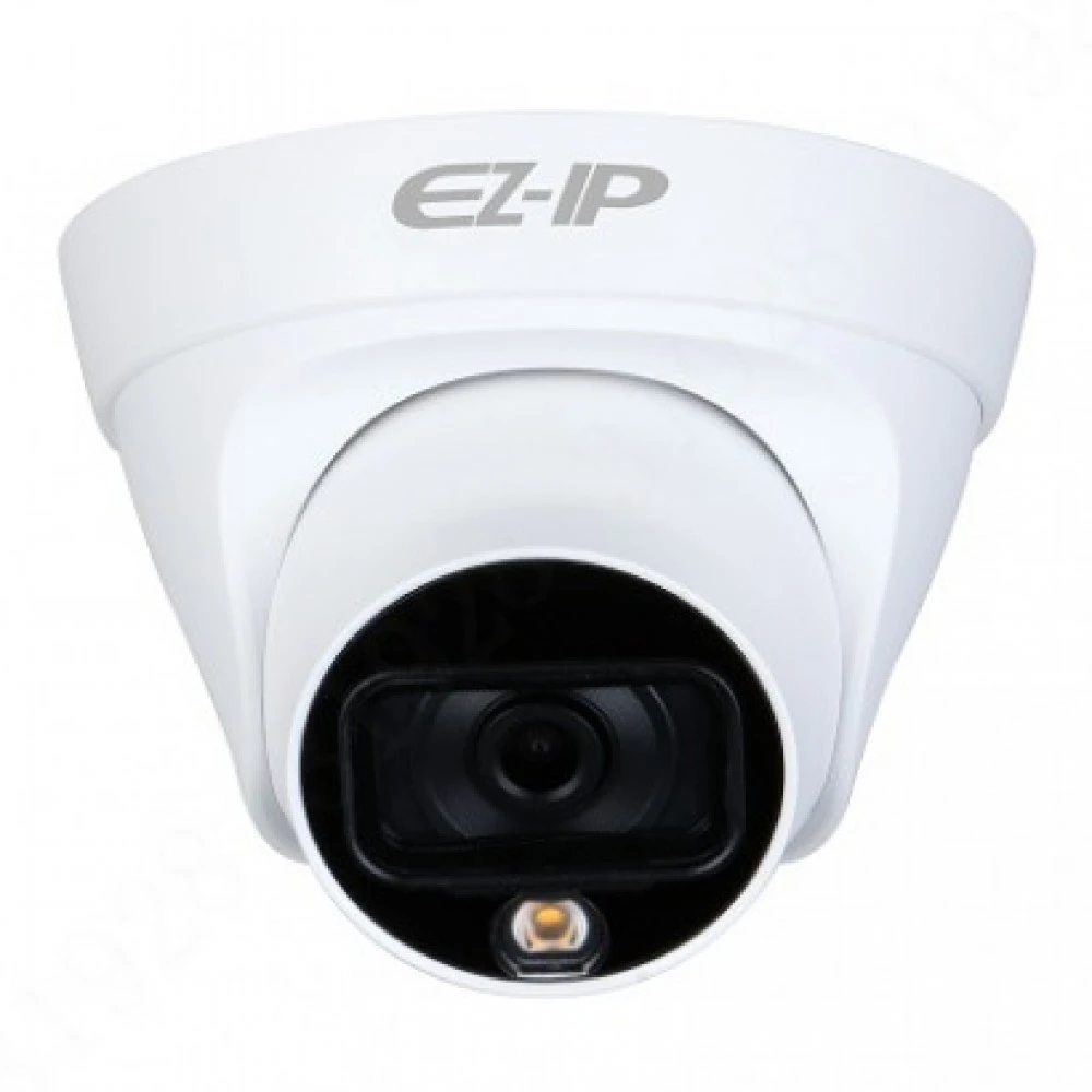 IP видеокамера EZ-IP EZ-IPC-T1B20P-LED-0280B Купольная, Внутренней установки, Проводная, 2.8 мм, 1/2.7", 2 Мп ~ 1920×1080 Full HD