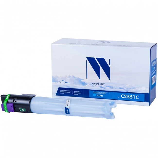 Тонер NV Print MP C2551 Cyan NV-MPC2551C