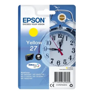 Струйный картридж Epson №27 Желтый C13T27044022