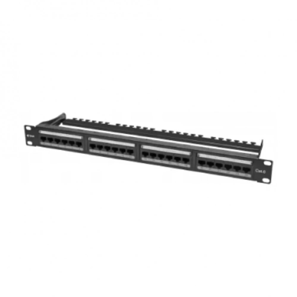 SNR Коммутационная панель SNR, 19" неэкранированная, 1U, 24 порта, cat.6 SNR-UD-1U24-6-H