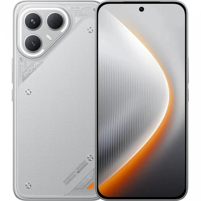 Смартфон TECNO Pova 7 Pro 8/256Gb Dynamic Grey LJ8 256+8 DYNAMIC GREY 256 Гб, 8 Гб