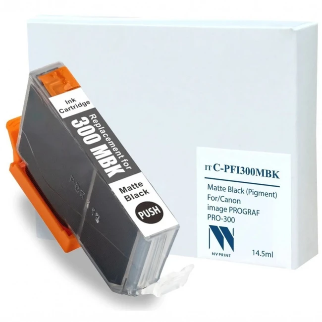 Струйный картридж NV Print NV-PFI-300MBK