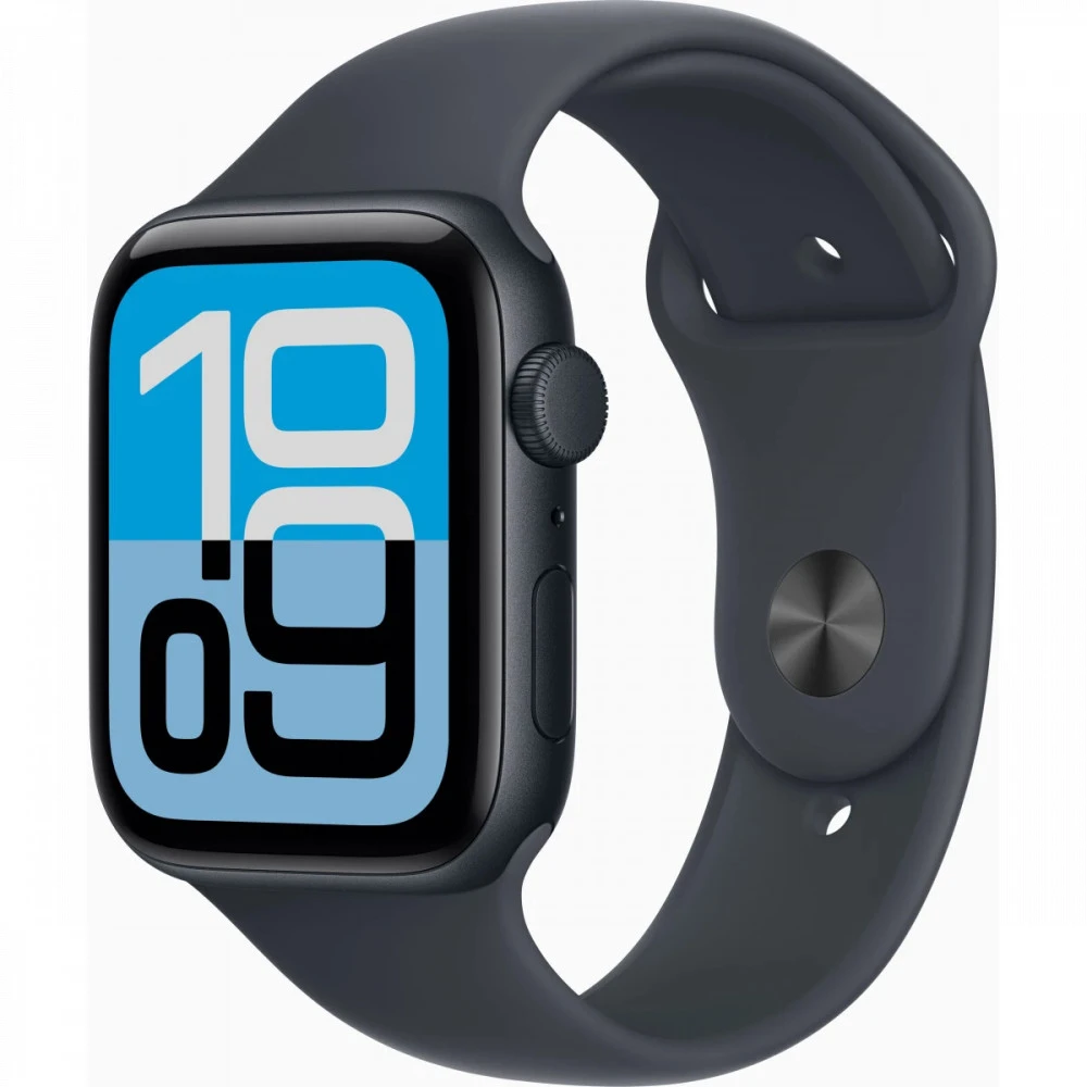 Apple Watch SE 3 44mm Midnight Aluminum Case with Midnight Sport Band S/M MEHN4X/A Смарт-часы