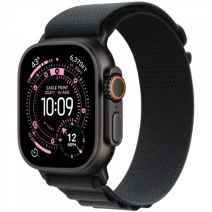 Apple Watch Ultra 3 GPS + Cellular 49mm Black Titanium Case with Black Alpine Loop - Medium MF0V4QR/A Смарт-часы