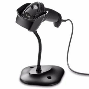 Сканер штрихкода Zebra DS2208-SR BLACK DS2208-SR7U2100SGW Ручной проводной, 2D, USB, Черный, С подставкой