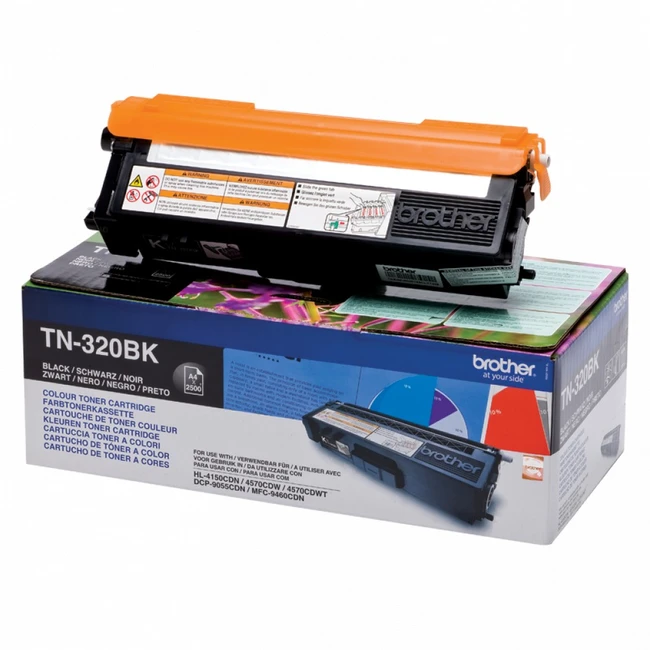 Тонер Brother TN320BK для HL-4150CDN, MFC-9465CDN чёрный
