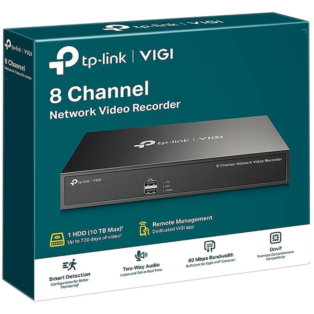 Видеорегистратор TP-Link VIGI NVR1008H