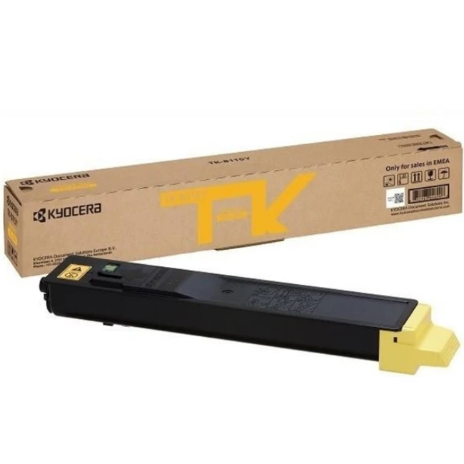 Лазерный картридж Kyocera TK-8115Y