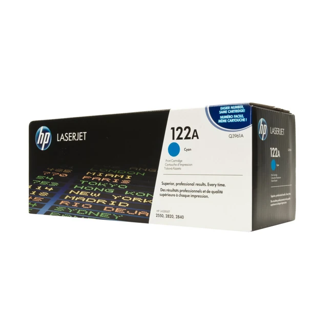 Лазерный картридж HP 122A Голубой Q3961A
