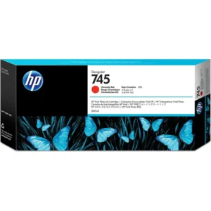 Струйный картридж HP №745, Струйный картридж HP DesignJet, Хроматический красный, 300 мл F9K06A