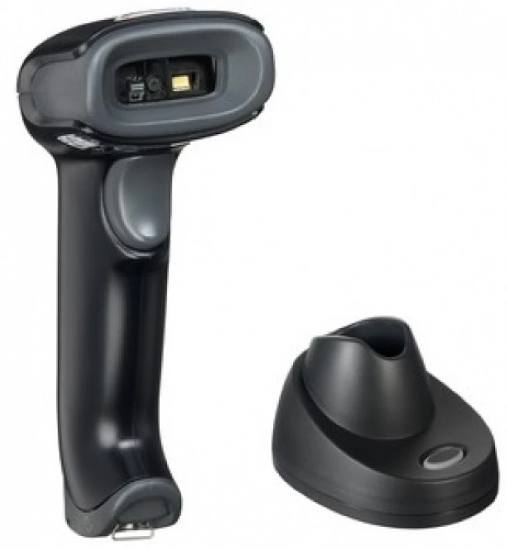 Сканер штрихкода Honeywell 1472G2D-2USB-5-R Ручной беспроводной, 2D, USB, Черно-серый