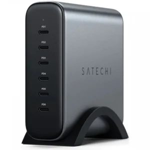 Аксессуары для смартфона Satechi 200W USB-C 6-Port PD GaN Charger - EU ST-C200GM-EU