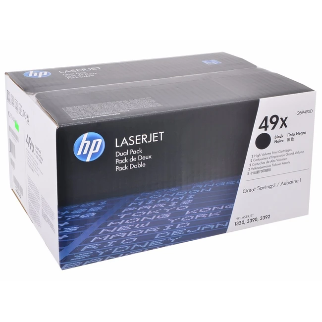 Лазерный картридж HP 49X Black Q5949XD