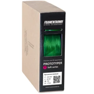 Расходный материалы для 3D-печати Filamentarno! 3D Prototyper T-Soft пластик Filamentarno! бутылочно-зеленый/1.75мм/750гр PTS175БЗ750