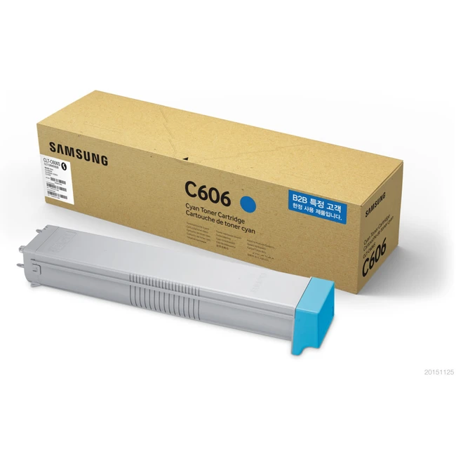 Тонер Samsung CLT-C606S (cyan) SS534A
