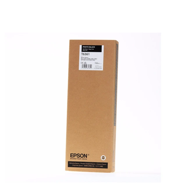 Струйный картридж Epson T6361 Черный C13T636100