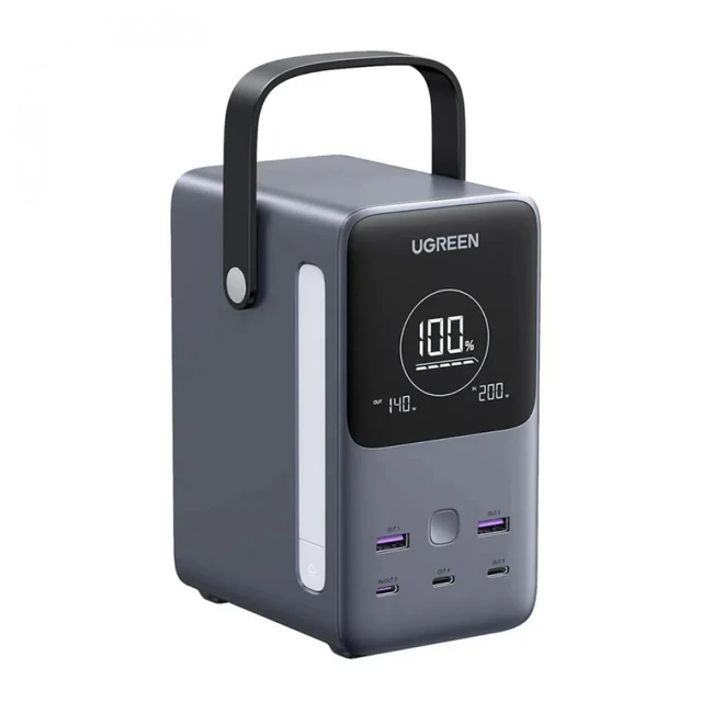 Внешний аккумулятор (Power Bank) UGREEN PB770 25286 48000 мАч, Серый