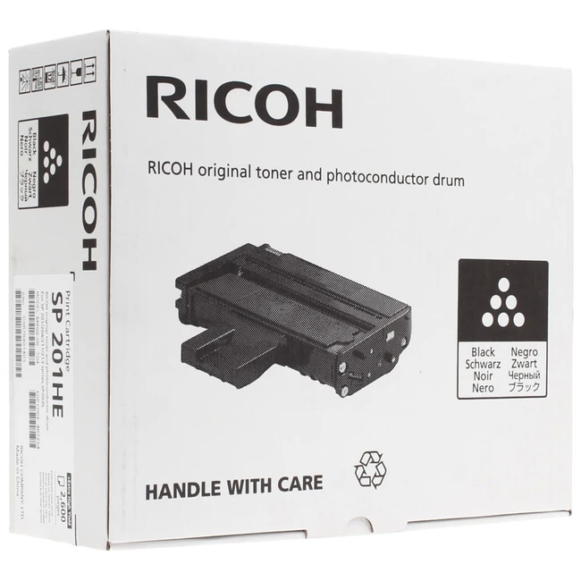 Тонер Ricoh SP 201HE Black 407254