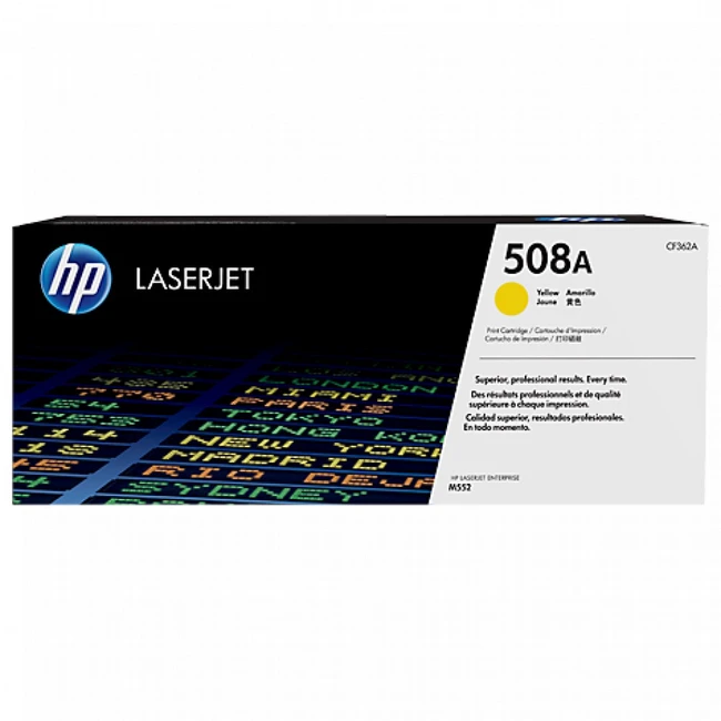 Лазерный картридж HP 508A Желтый CF362A