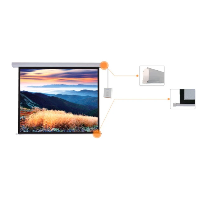 Проекционный экран Mr.Pixel 80" X 80" Настенный MSPSBB112V2